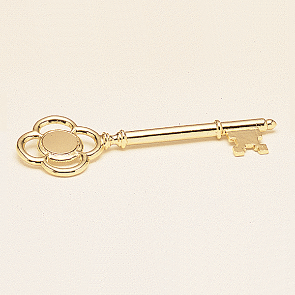 Metal Key with Engraving Disc 1 Metal Key with Engraving Disc