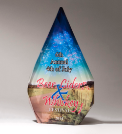 Sublimation Diamond – Personalize Your Award with Four-Color Reproduction