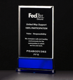 Premium Series Glass Award