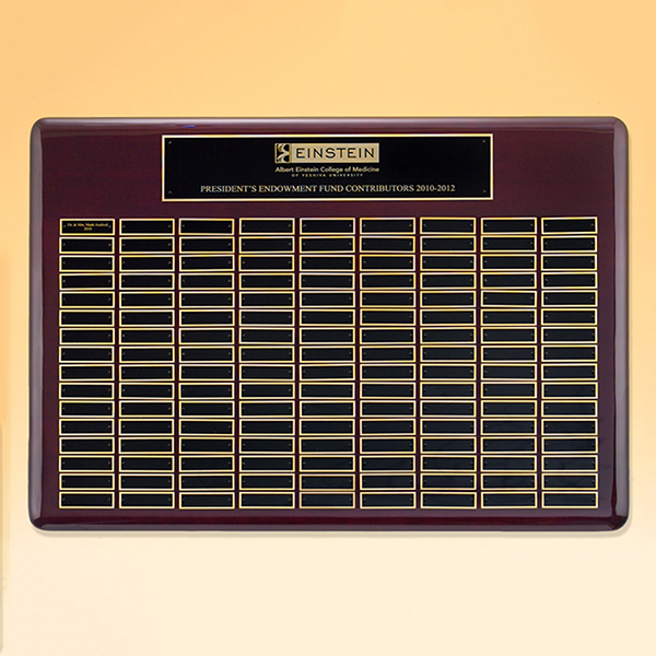 Rosewood Perpetual Plaque 1 Rosewood Perpetual Plaque