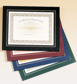 Leatherette Frame Certificate Holder