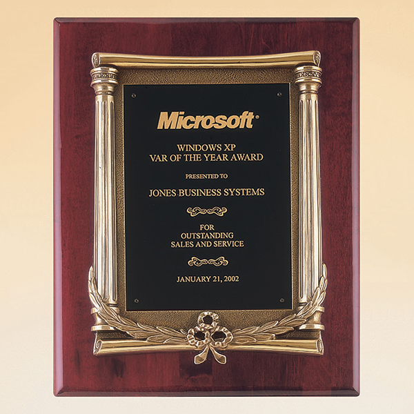 Rosewood Piano Finish Plaque 1 Rosewood Piano Finish Plaque