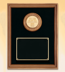 CAM plaque series with medallion